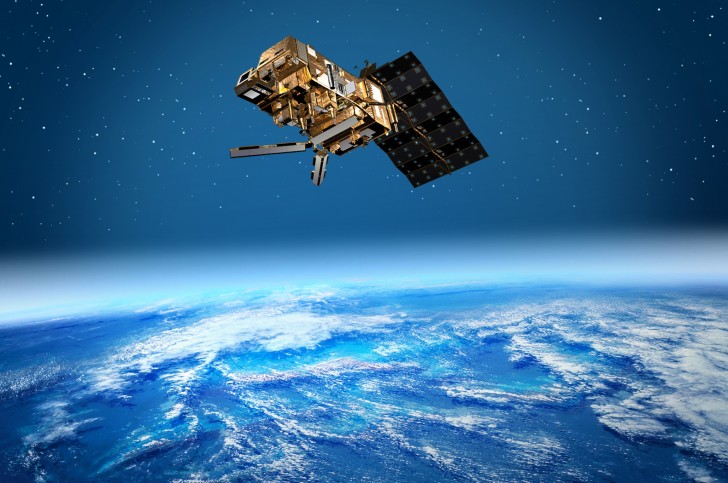 Artist illustration of Astrium-Metop-B-Weather-satellite